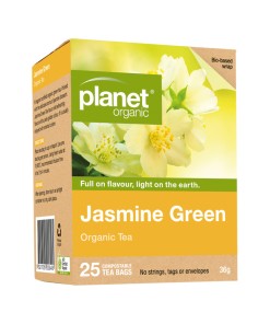 Planet Organic Jasmine Green Herbal Tea x 25 Tea Bags