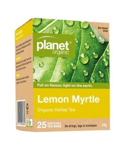 Planet Organic Lemon Myrtle Herbal Tea x 25 Tea Bags