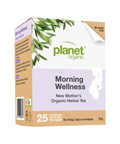 Planet Organic Morning Wellness Herbal Tea x 25 Tea Bags