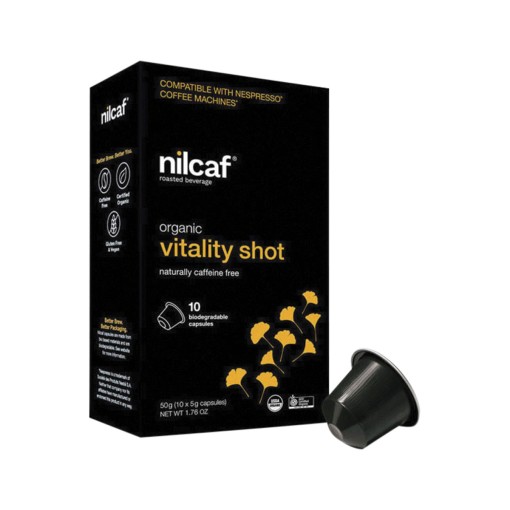 Planet Organic Nilcaf Roast Bev. Capsules Vitality Shot x10Pk