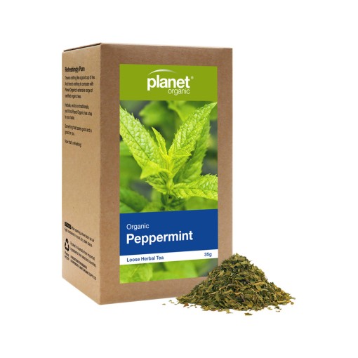 Planet Organic Peppermint Loose Leaf Tea 35g