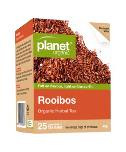 Planet Organic Rooibos Herbal Tea x 25 Tea Bags