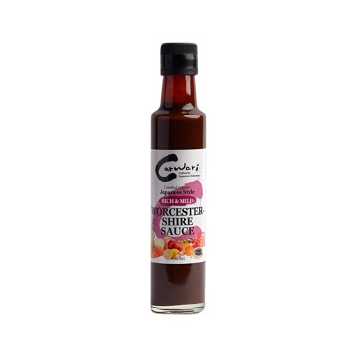 Carwari Organic Worcestershire Sauce Rich and Mild 250ml