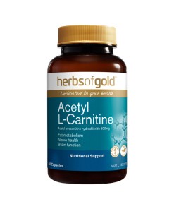 Herbs of Gold Acetyl L Carnitine 60c