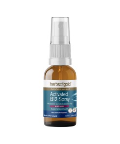 Herbs of Gold Activated B12 Spray Mixed Berry 50ml