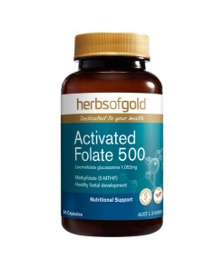 Herbs of Gold Activated Folate 500 60c