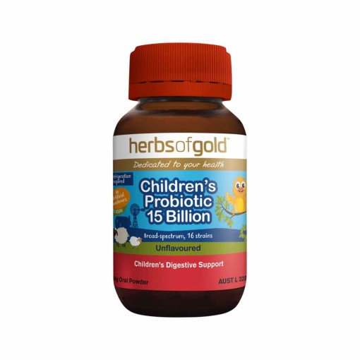 Herbs of Gold Childrens Probiotic 15 Billion Unflavoured 50g