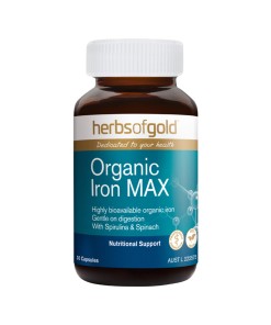 Herbs of Gold Organic Iron Max 30vc