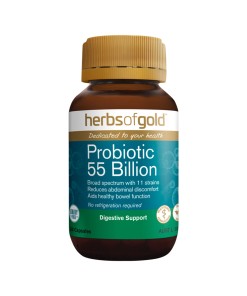 Herbs of Gold Probiotic 55 Billion 30vc