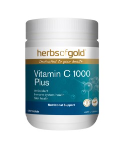 Herbs of Gold Vitamin C 1000 Plus Zinc, Bioflavonoids 120t