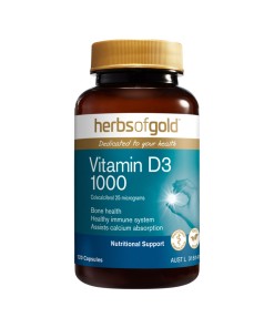 Herbs of Gold Vitamin D3 1000 120c