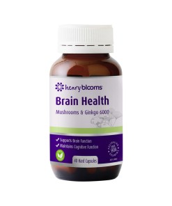 H.Blooms Brain Health (Mushrooms and Gingko 6000) 40c