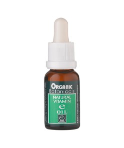 Organic Botanicals Natural Vitamin E Oil 20ml