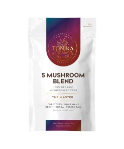 Tonika Org Mushroom Powder 5 Mushroom Blend 90g